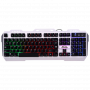 Клавиатура проводная Defender Metal Hunter GK-140L (45140) белый
