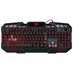 Клавиатура проводная Defender Doom Keeper GK-100DL (45100) черный