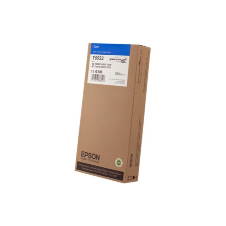 Картридж струйный Epson T6932 (C13T693200) голубой (с чипом)