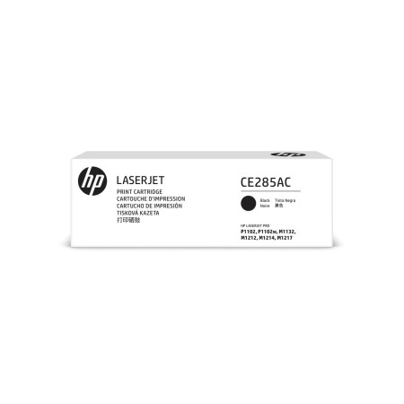 Картридж лазерный HP 85A (CE285AC) черный (с чипом)