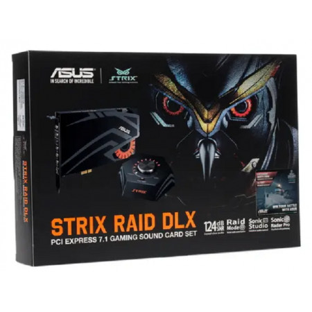 Внутренняя звуковая карта ASUS Strix Raid DLX черный