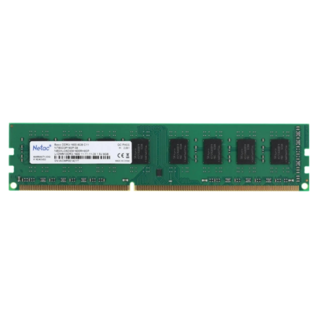 Оперативная память Netac BASIC (PC3-1600 8G) 8 ГБ зеленый