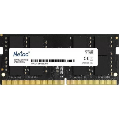 Оперативная память Netac BASIC (NB4-2666 4G) 4 ГБ черный