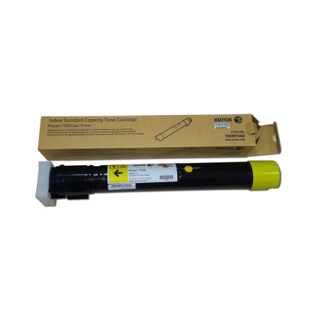 Тонер-картридж лазерный Xerox 106R01442 жёлтый (с чипом)