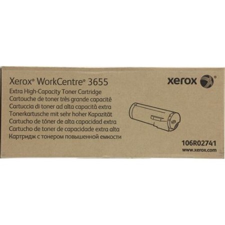 Тонер-картридж лазерный Xerox 106R02741 черный (повышенная емкость) (с чипом)