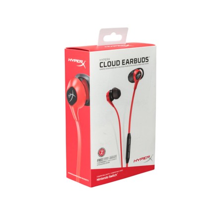 Наушники HyperX Cloud Earbuds (4P5J5AA) красный