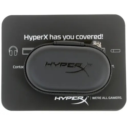 Наушники HyperX Cloud Earbuds (4P5J5AA) красный