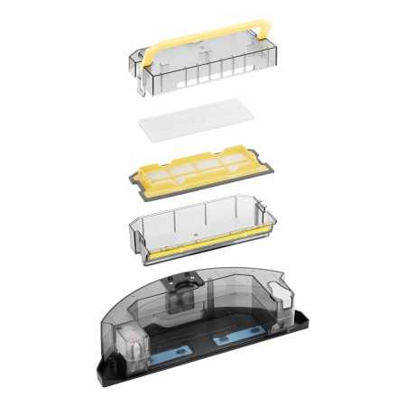 Робот-пылесос Kitfort KT-5114 чёрно-серый