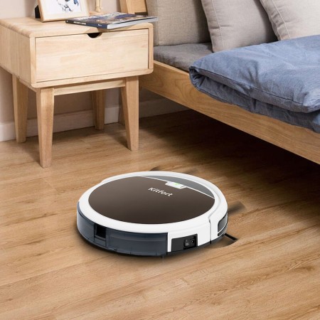 Робот-пылесос Kitfort KT-519-4 коричневый