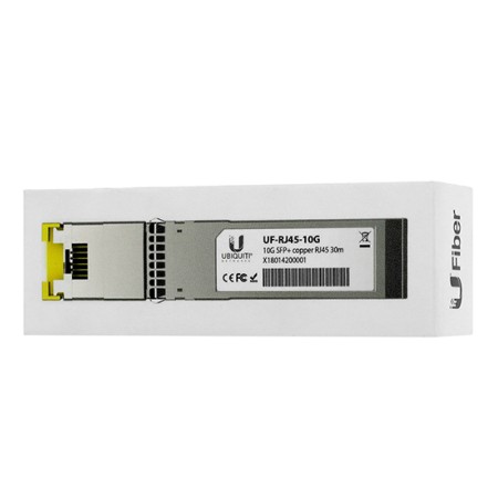 Трансивер Ubiquiti UF-RJ45-10G SFP-->RJ45 серый