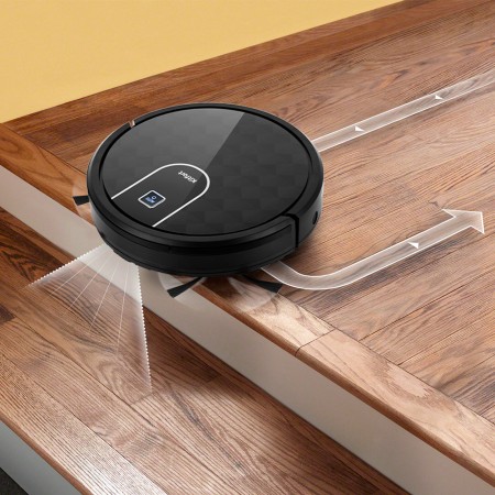 Робот-пылесос Kitfort KT-569 черный