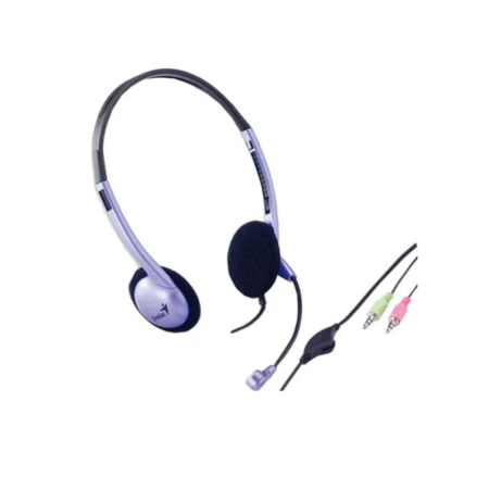 Наушники Genius HS-02B (31710037100) черный/синий