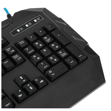 Клавиатура проводная Defender Werewolf GK-120DL (45120) черный