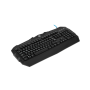 Клавиатура проводная Defender Werewolf GK-120DL (45120) черный