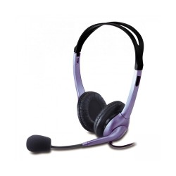 Наушники Genius HS-04S (31710156101) черный/синий