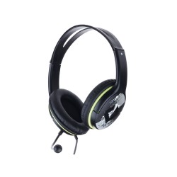 Наушники Genius HS-400A (31710169100) черный/зеленый