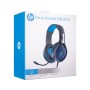Наушники HP DHE-8010 черный/синий