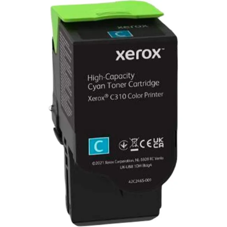 Тонер-картридж лазерный Xerox 006R04369 голубой (с чипом)