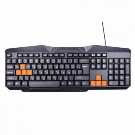 Клавиатура проводная Ritmix RKB-152 черный