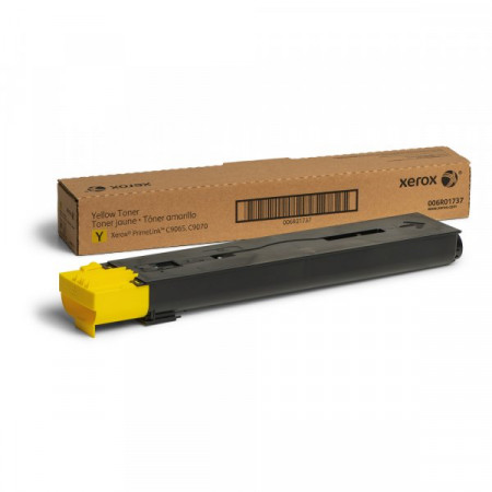 Тонер-картридж лазерный Xerox 006R01741 жёлтый (повышенная емкость)