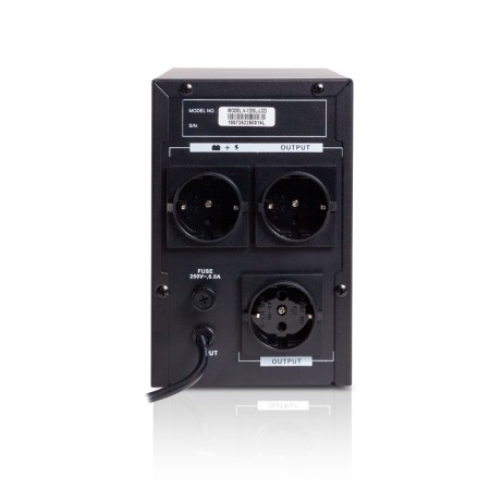 ИБП SVC V-1200-L-LCD черный (С АККУМУЛЯТОРОМ)