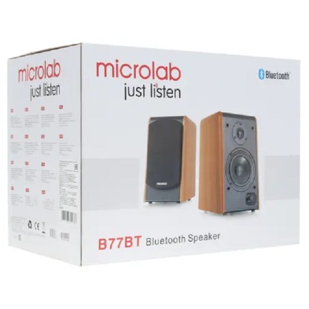 Колонки Microlab B77BT черно-коричневый