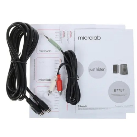 Колонки Microlab B77BT черно-коричневый