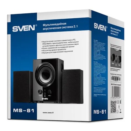 Колонки SVEN MS-81 (SV-014278) черный