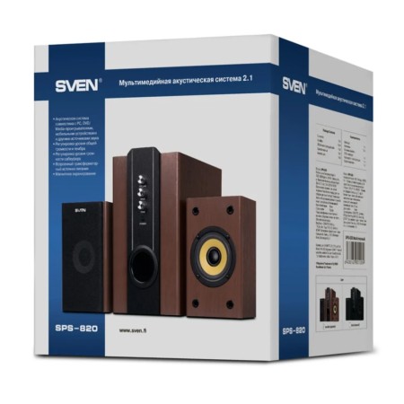 Колонки SVEN SPS-820 (SV-0130820WD) деревянный