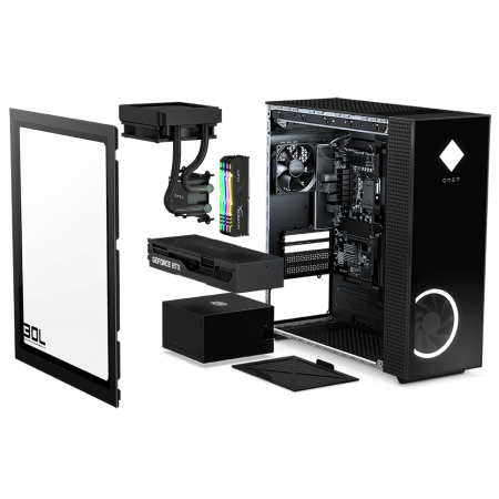 Системный блок HP OMEN 25L Desktop GT12-1041ur (60Q85EA) черный