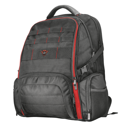 17.3" Рюкзак Trust GXT 1250 Hunter Gaming черно-красный