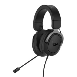 Наушники ASUS TUF Gaming H3 Gun Metal (90YH028G-B1UA00) серый