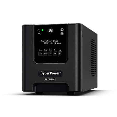 ИБП CyberPower PR750ELCD черный (С АККУМУЛЯТОРОМ)