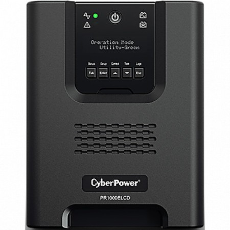 ИБП CyberPower PR1000ELCD черный (С АККУМУЛЯТОРОМ)