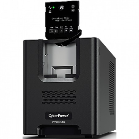 ИБП CyberPower PR1000ELCD черный (С АККУМУЛЯТОРОМ)