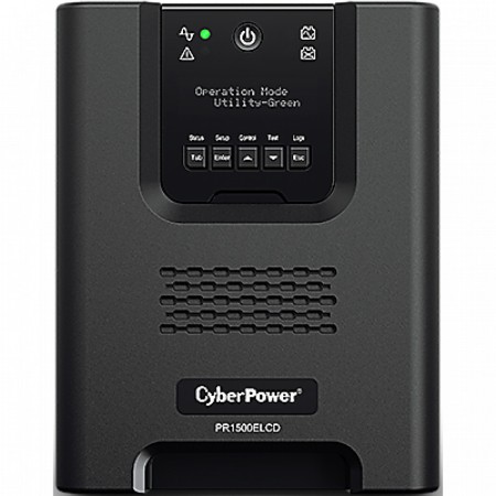 ИБП CyberPower PR1500ELCD черный (С АККУМУЛЯТОРОМ)