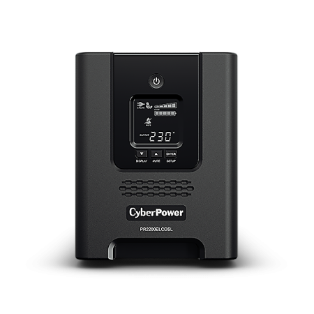 ИБП CyberPower PR2200ELCDSL черный (С АККУМУЛЯТОРОМ)