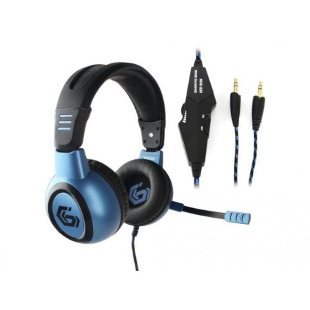 Наушники Gembird MHS-G55 черно-синий