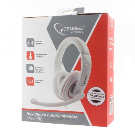 Наушники Gembird MHS-780 белый