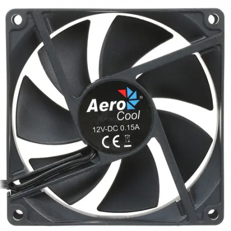 Вентилятор Aerocool Force 9 Black Molex + 3P (ACF2-FC00110.11) черный
