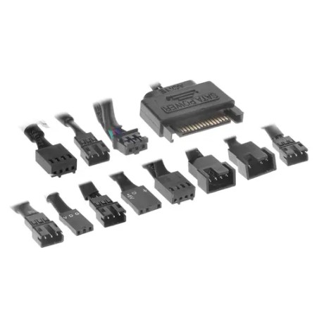 Комплект вентиляторов Thermaltake Pure Duo 14 ARGB Sync Radiator Fan (CL-F116-PL14SW-A) 2 шт черный