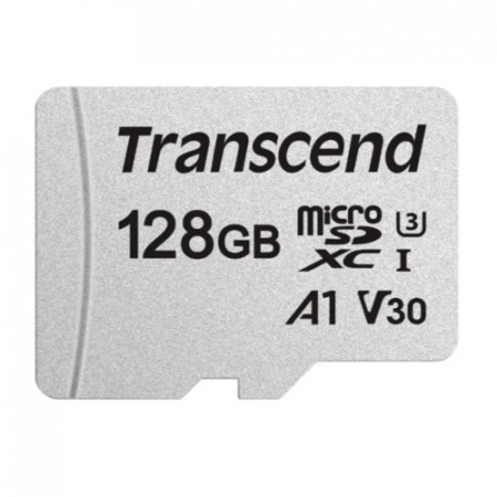 128 ГБ Карта памяти Transcend microSDXC (TS128GUSD300S) белый