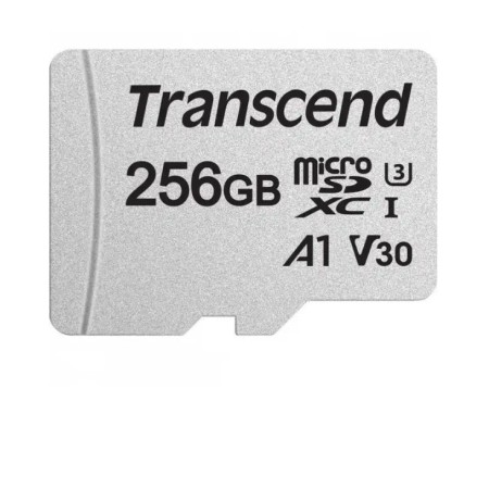 256 ГБ карта памяти Transcend 300S microSDXC (TS256GUSD300S-A) белый + адаптер