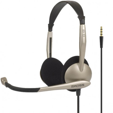 Наушники Koss CS100 золотисто-черный