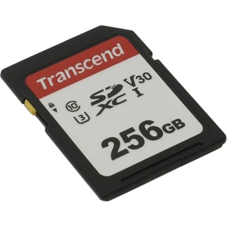 256 ГБ Карта памяти Transcend SDXC (TS256GSDC300S) черный