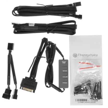 Комплект вентиляторов Thermaltake Pure Duo 14 ARGB Sync Radiator Fan (CL-F098-PL14SW-A) 2 шт белый