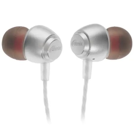 Наушники Ritmix RH-150M серебристый