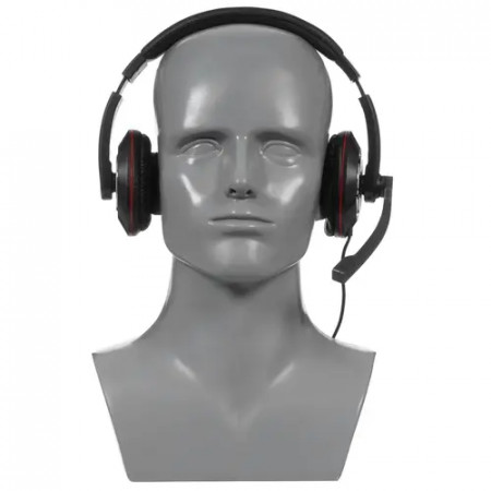 Наушники Ritmix RH-516M красно-черный