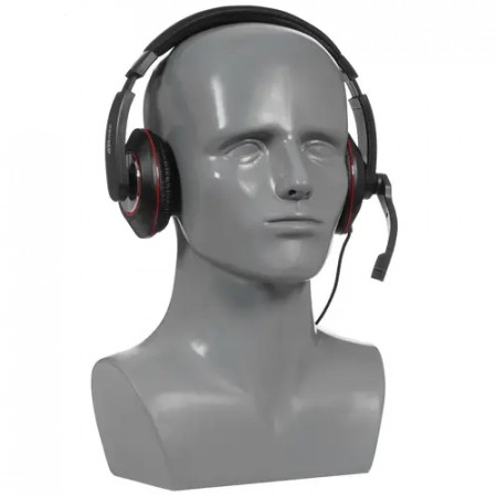 Наушники Ritmix RH-516M красно-черный