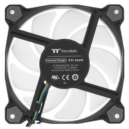 Комплект вентиляторов Thermaltake Pure Plus 12 RGB TT Premium Edition 3-Fan Pack (CL-F063-PL12SW-A) 3 шт черный